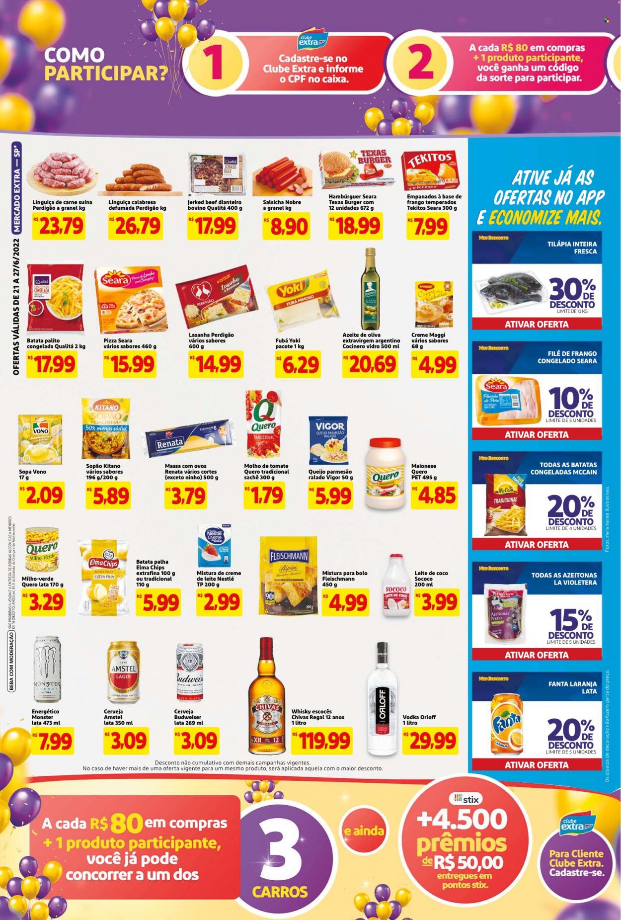 Folheto Mercado Extra - 21/06/2022 - 27/06/2022. Página 2