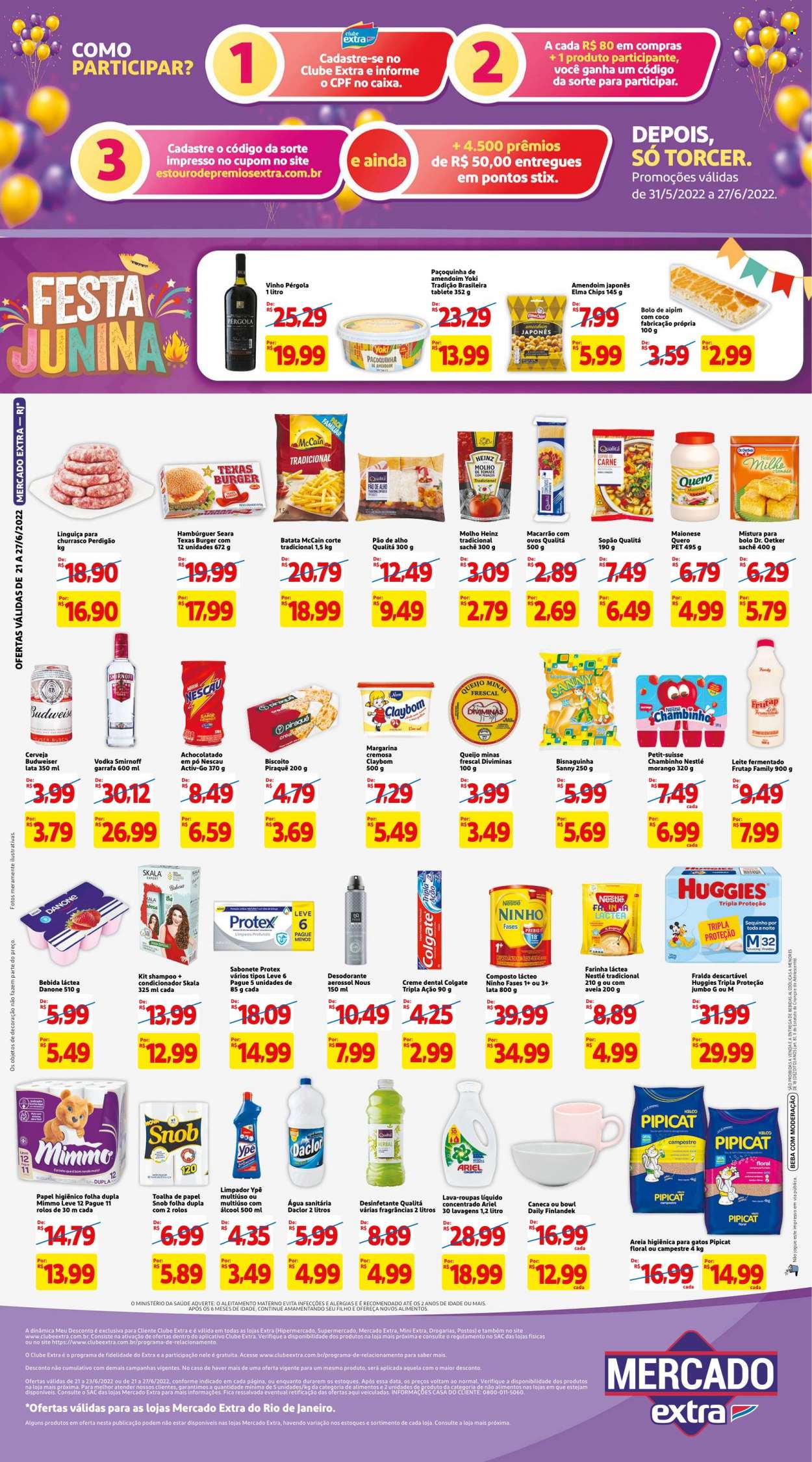 Folheto Mercado Extra - 21/06/2022 - 27/06/2022. Página 2