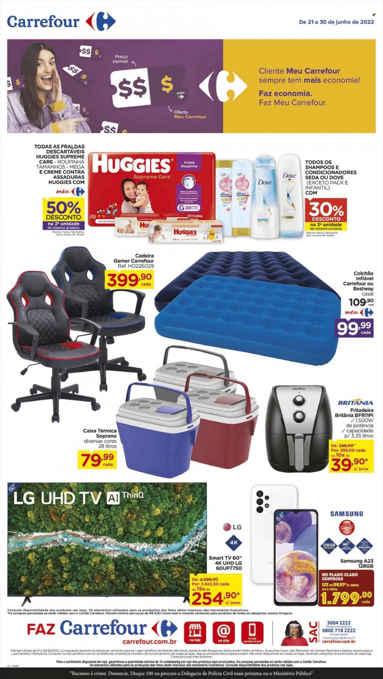 Folheto Carrefour Hiper - 21/06/2022 - 30/06/2022. Página 1
