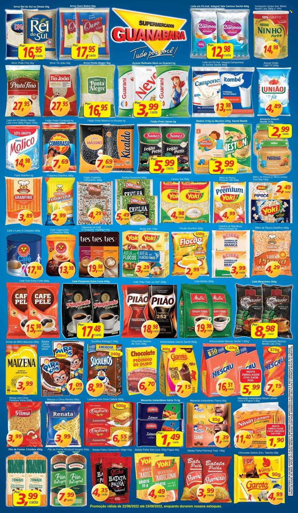 Folheto Supermercados Guanabara - 22/06/2022 - 23/06/2022. Página 6