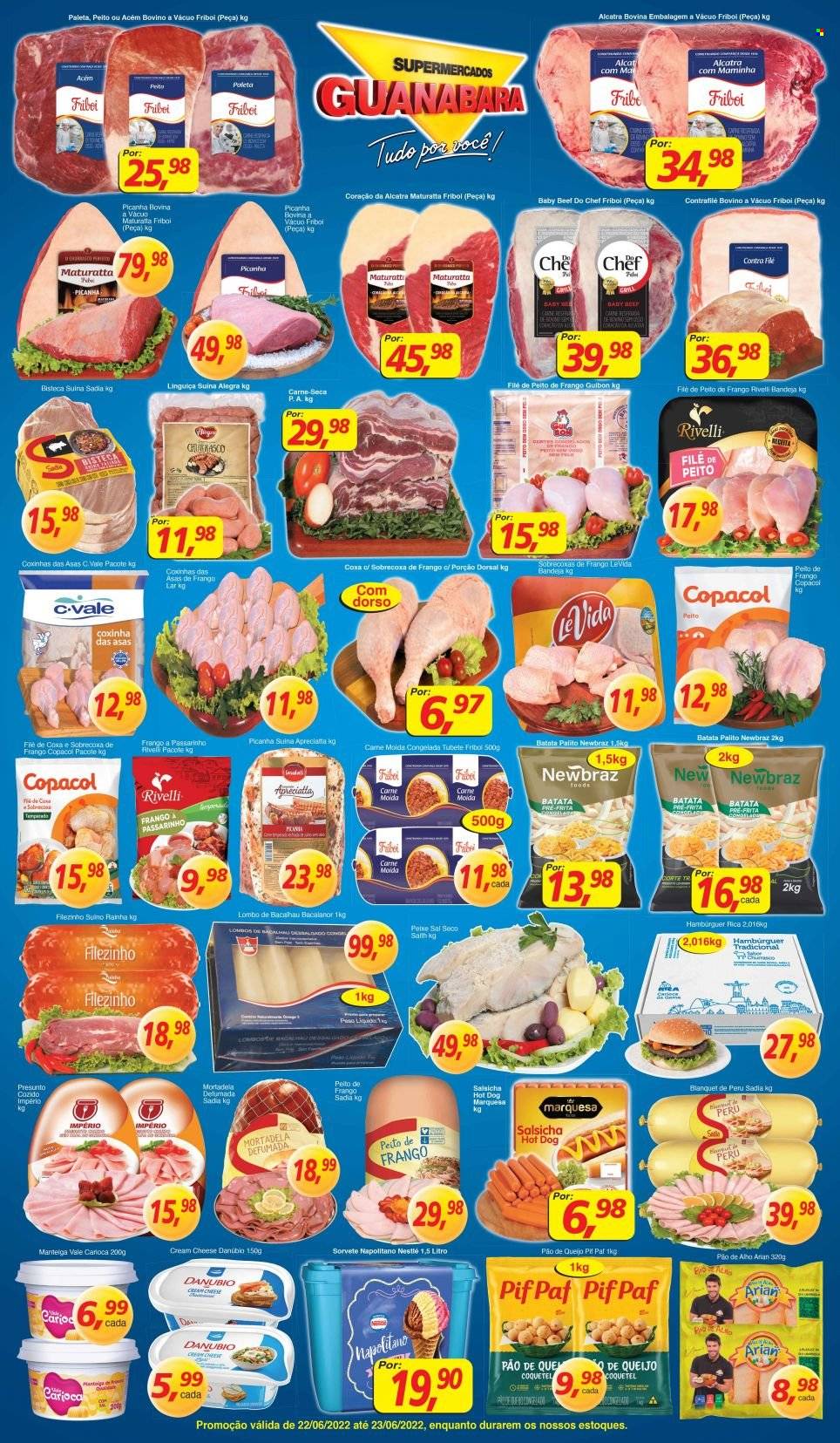 Folheto Supermercados Guanabara - 22/06/2022 - 23/06/2022. Página 9