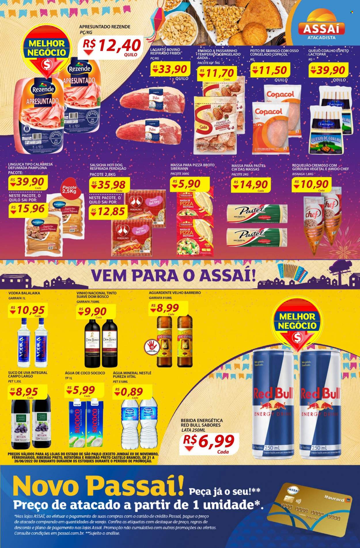 Folheto Assaí Atacadista - 21/06/2022 - 26/06/2022. Página 3