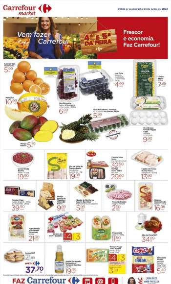 Folheto Carrefour Market - 22/06/2022 - 23/06/2022.