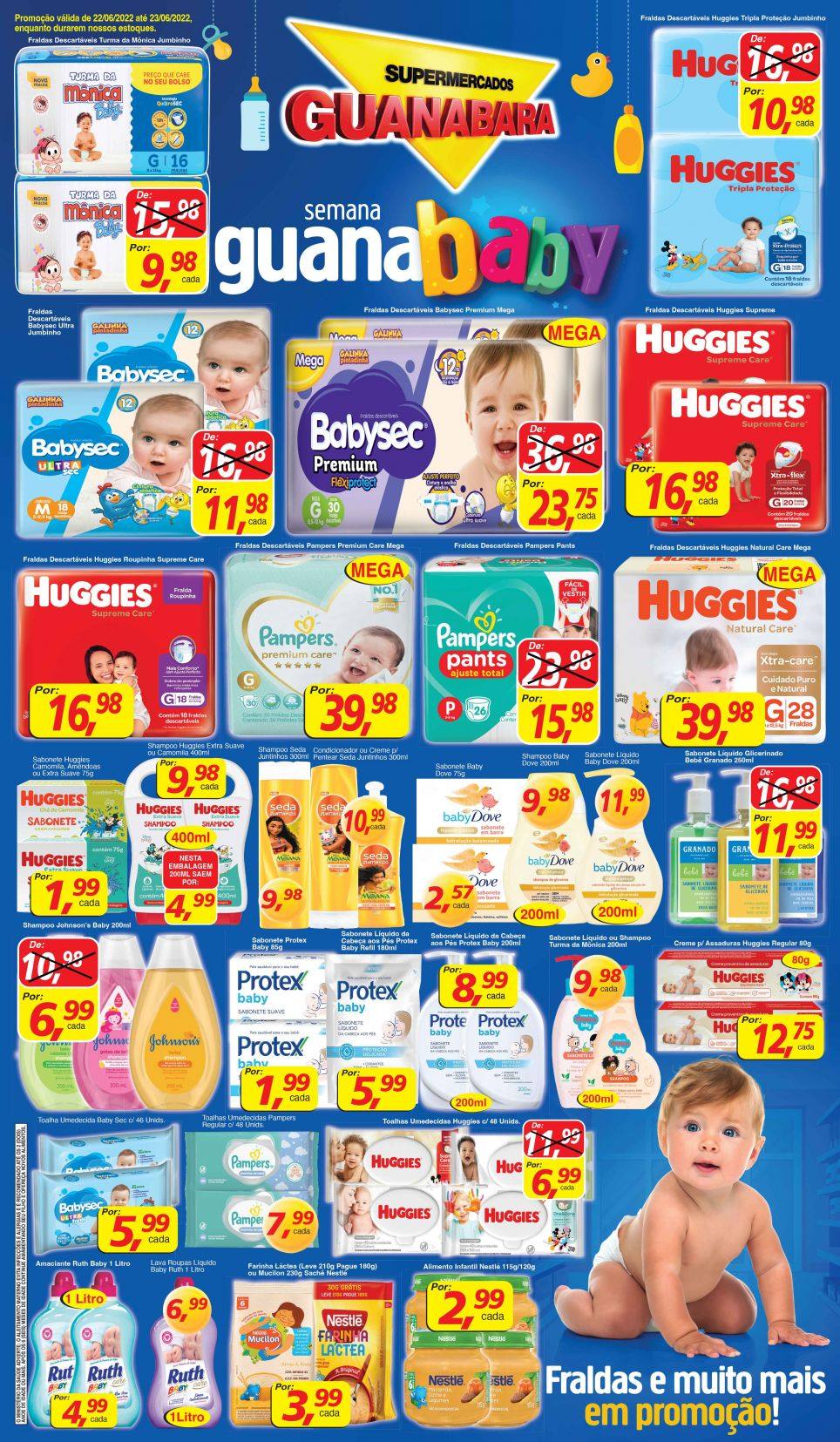 Folheto Supermercados Guanabara - 22/06/2022 - 23/06/2022. Página 4