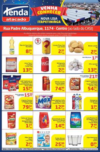 Folheto Tenda Atacado - 27/06/2022 - 29/06/2022.