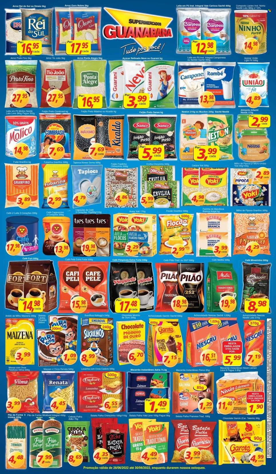 Folheto Supermercados Guanabara - 28/06/2022 - 30/06/2022. Página 6