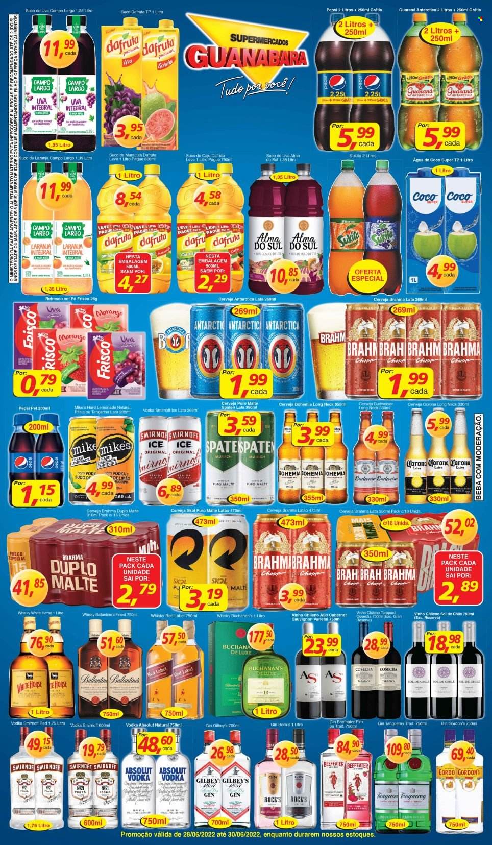 Folheto Supermercados Guanabara - 28/06/2022 - 30/06/2022. Página 8