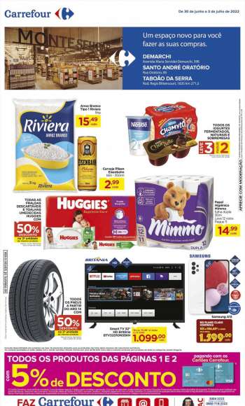 Folheto Carrefour Hiper - 30/06/2022 - 03/07/2022.