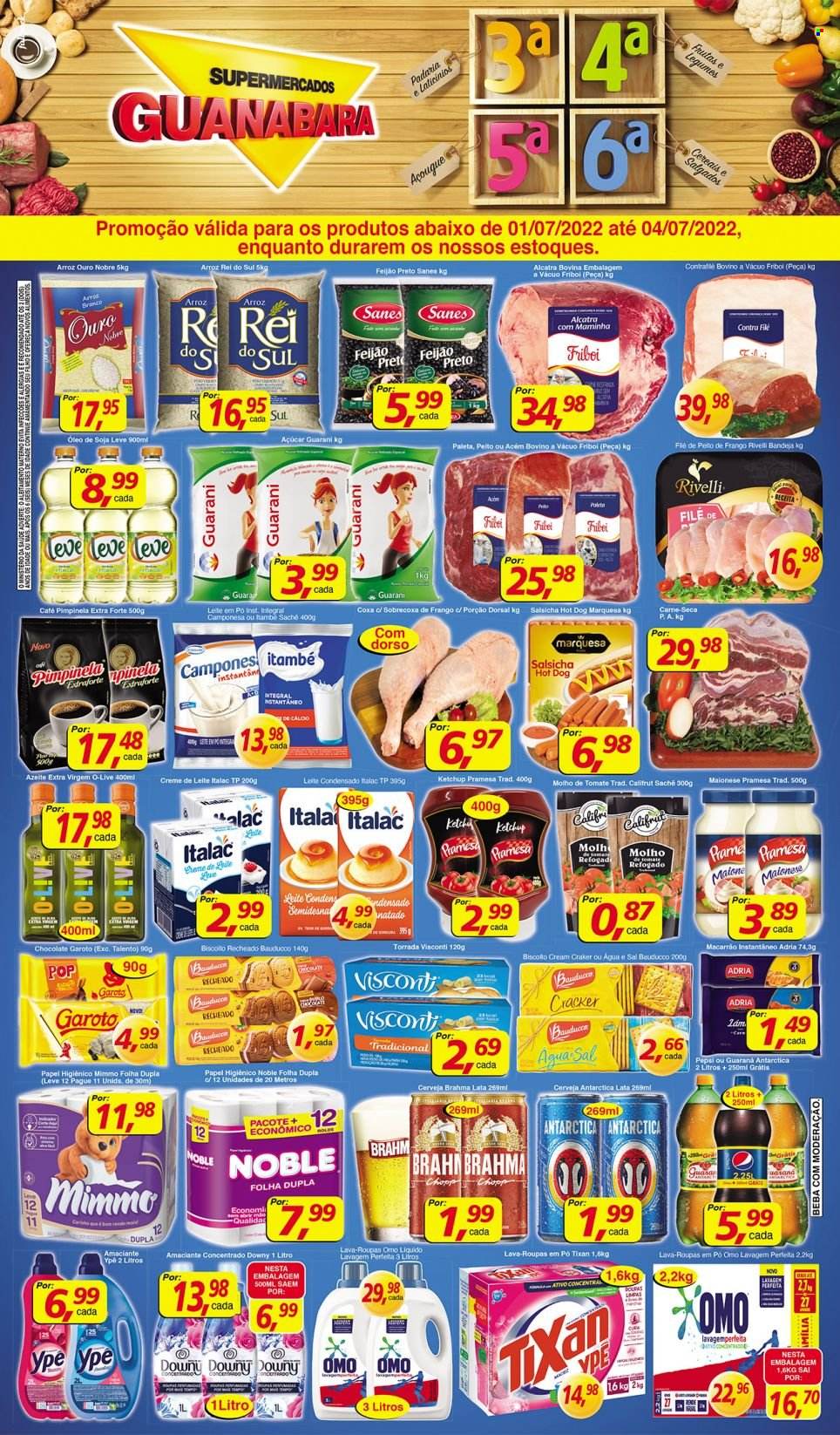 Folheto Supermercados Guanabara - 01/07/2022 - 04/07/2022. Página 5
