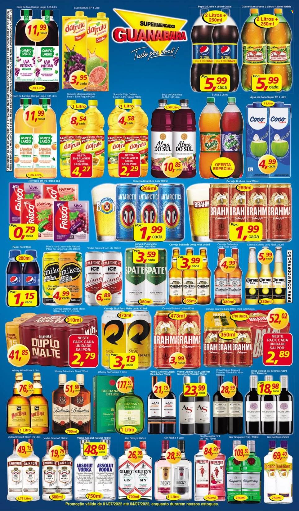 Folheto Supermercados Guanabara - 01/07/2022 - 04/07/2022. Página 8