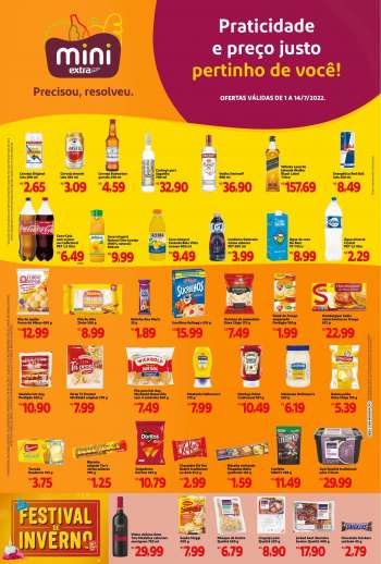 Folheto Mini Extra - 01/07/2022 - 14/07/2022.