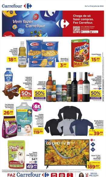 Folheto Carrefour Hiper - 01/07/2022 - 11/07/2022.