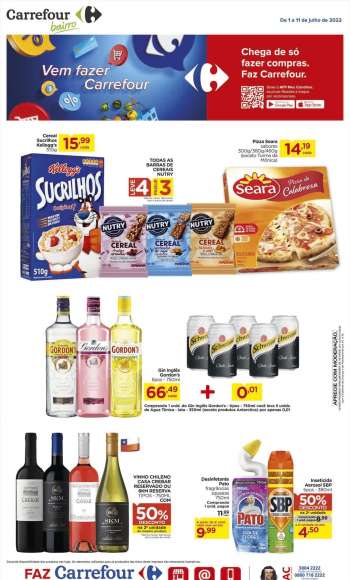 Folheto Carrefour Bairro - 01/07/2022 - 11/07/2022.