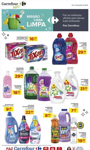 Folheto Carrefour Bairro - 01/07/2022 - 14/07/2022.