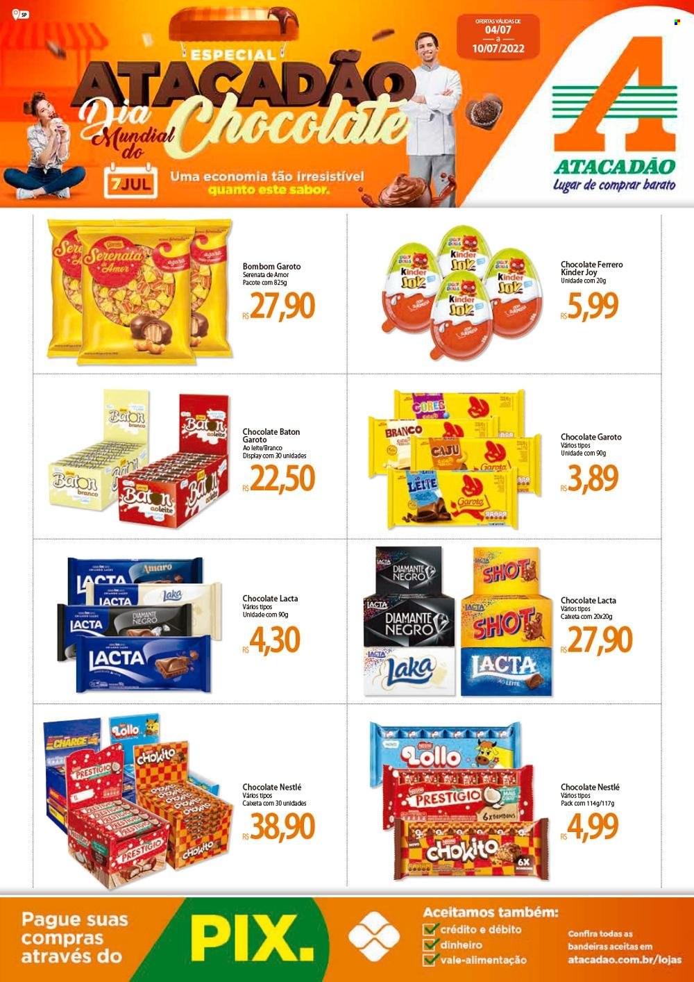 Folheto Atacadão - 04/07/2022 - 10/07/2022. Página 1