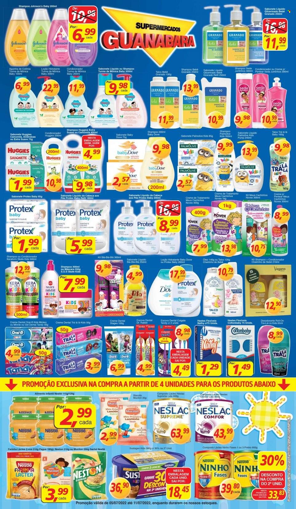 Folheto Supermercados Guanabara - 05/07/2022 - 11/07/2022. Página 3