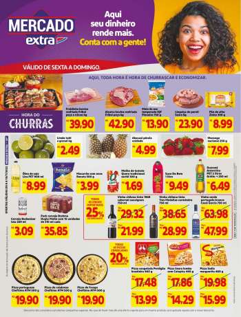Folheto Mercado Extra - 08/07/2022 - 10/07/2022.