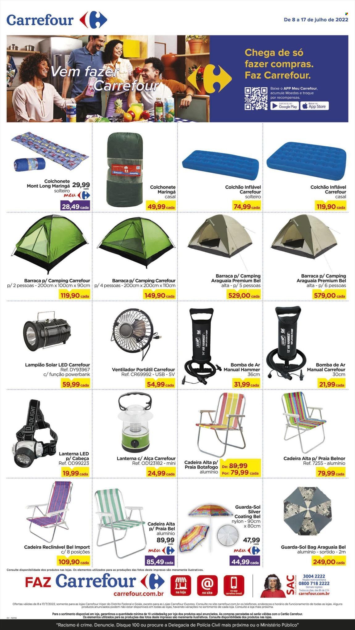 Folheto Carrefour Hiper - 08/07/2022 - 17/07/2022. Página 1