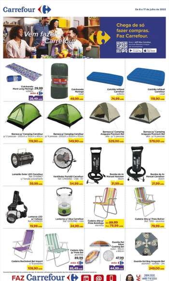 Folheto Carrefour Hiper - 08/07/2022 - 17/07/2022.