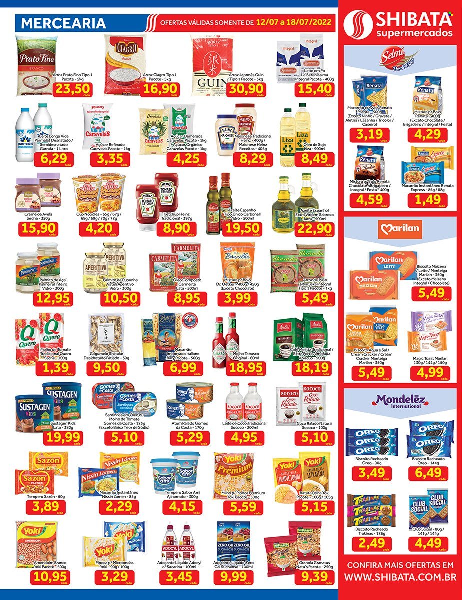 Folheto Shibata Supermercados - 12/07/2022 - 18/07/2022. Página 2