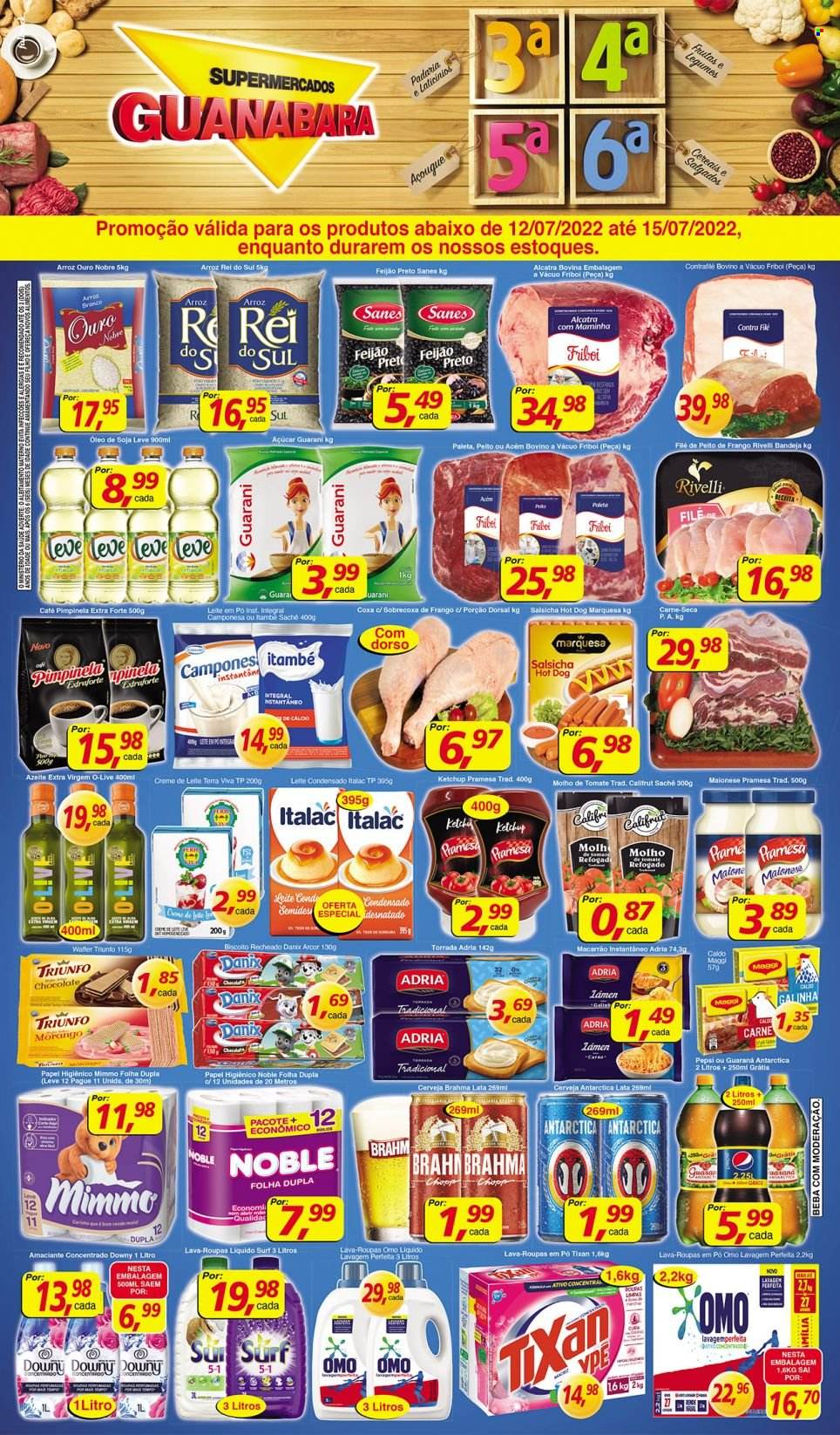 Folheto Supermercados Guanabara - 12/07/2022 - 15/07/2022. Página 5