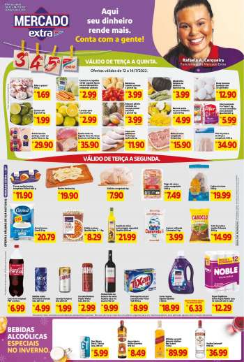Folheto Mercado Extra - 12/07/2022 - 18/07/2022.
