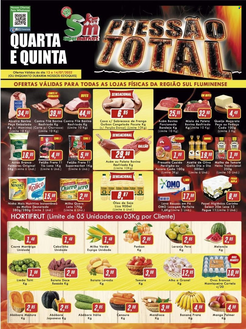 Folheto Rede Supermarket - 13/07/2022 - 14/07/2022. Página 1