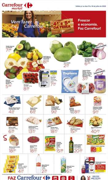Folheto Carrefour Market - 13/07/2022 - 14/07/2022.