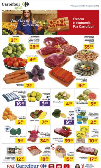 Folheto Carrefour Bairro - 13/07/2022 - 14/07/2022.