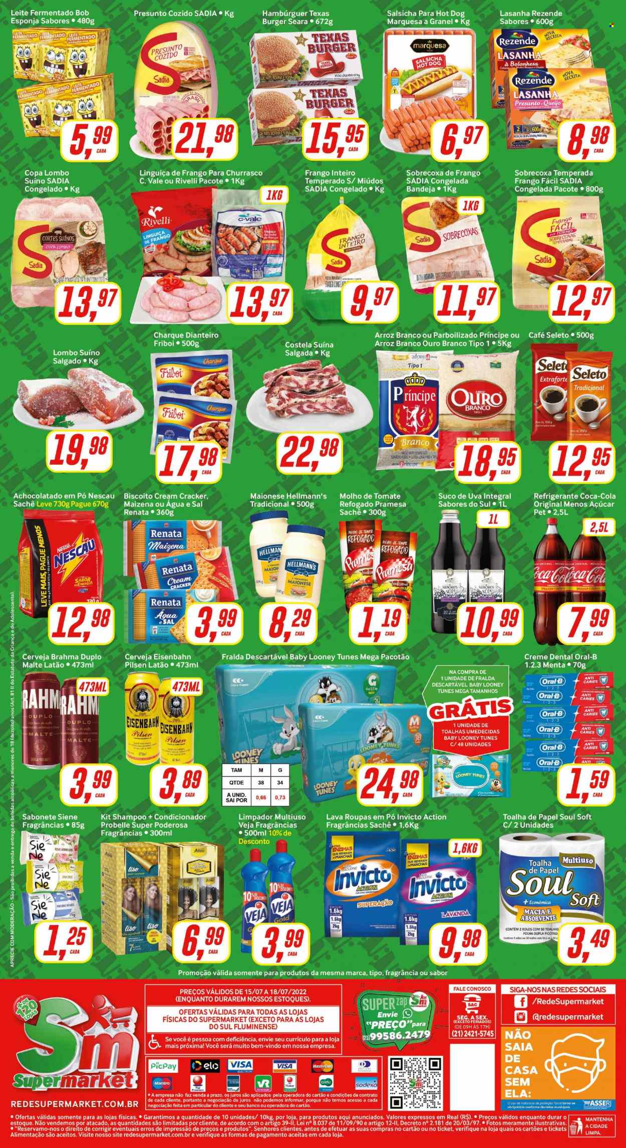 Folheto Rede Supermarket - 15/07/2022 - 18/07/2022. Página 2