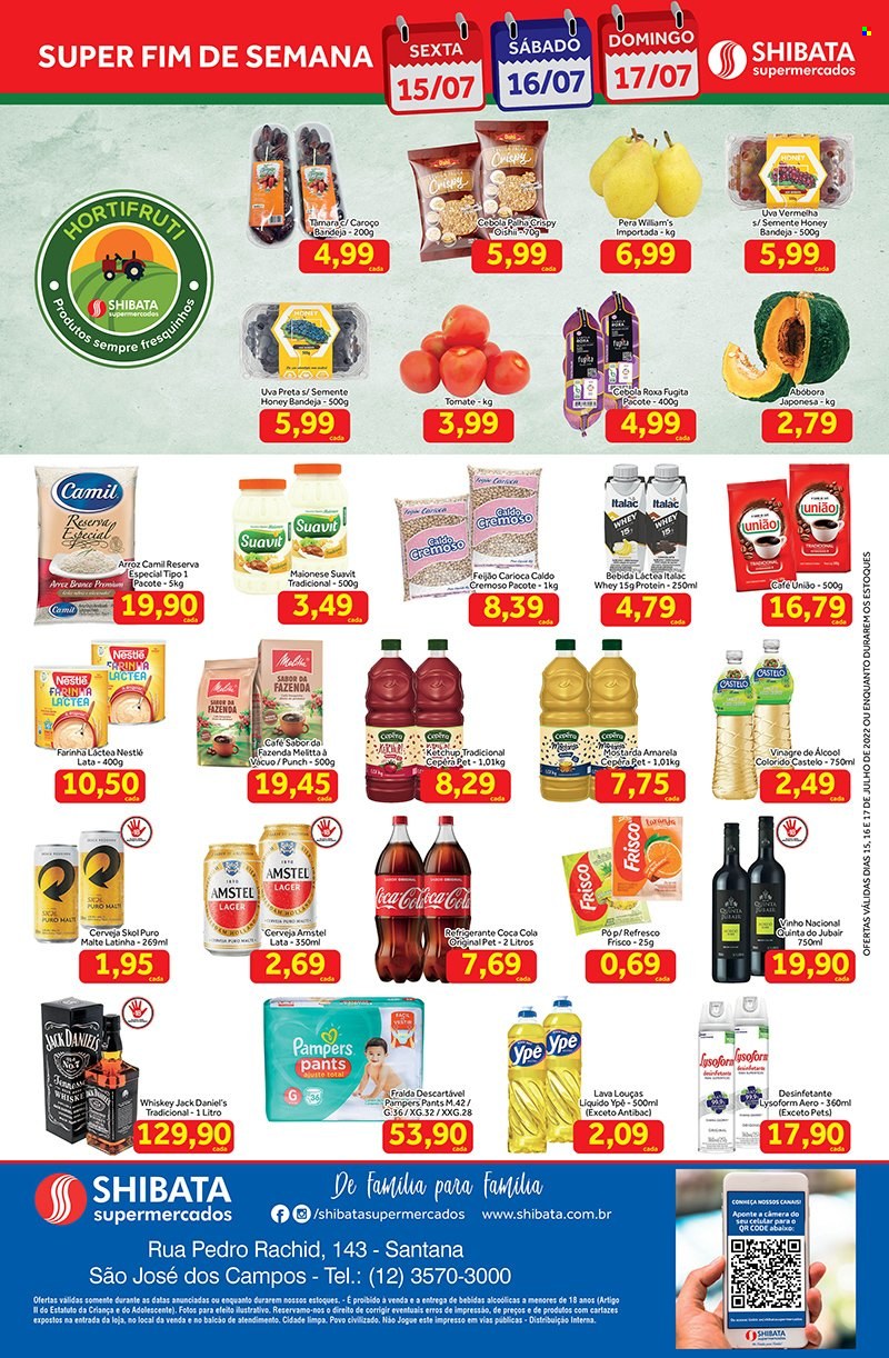 Folheto Shibata Supermercados - 15/07/2022 - 17/07/2022. Página 2