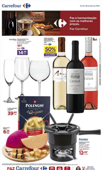 Folheto Carrefour Hiper - 15/07/2022 - 26/07/2022.