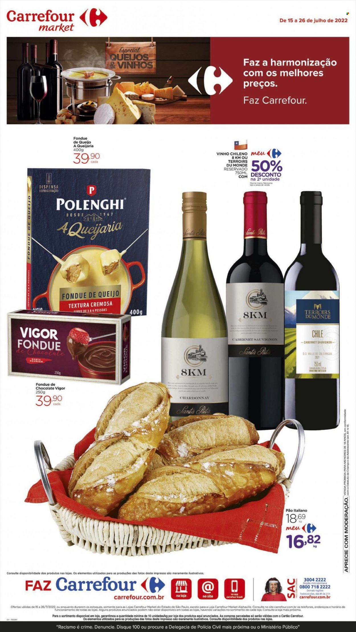 Folheto Carrefour Market - 15/07/2022 - 26/07/2022. Página 1