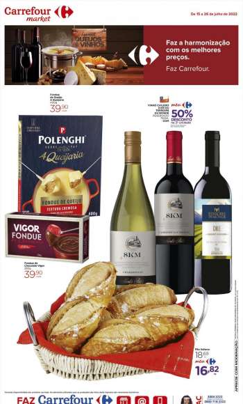 Folheto Carrefour Market - 15/07/2022 - 26/07/2022.