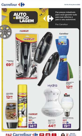 Folheto Carrefour Hiper - 18/07/2022 - 31/07/2022.