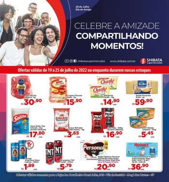 Folheto Shibata Supermercados - 19/07/2022 - 25/07/2022.