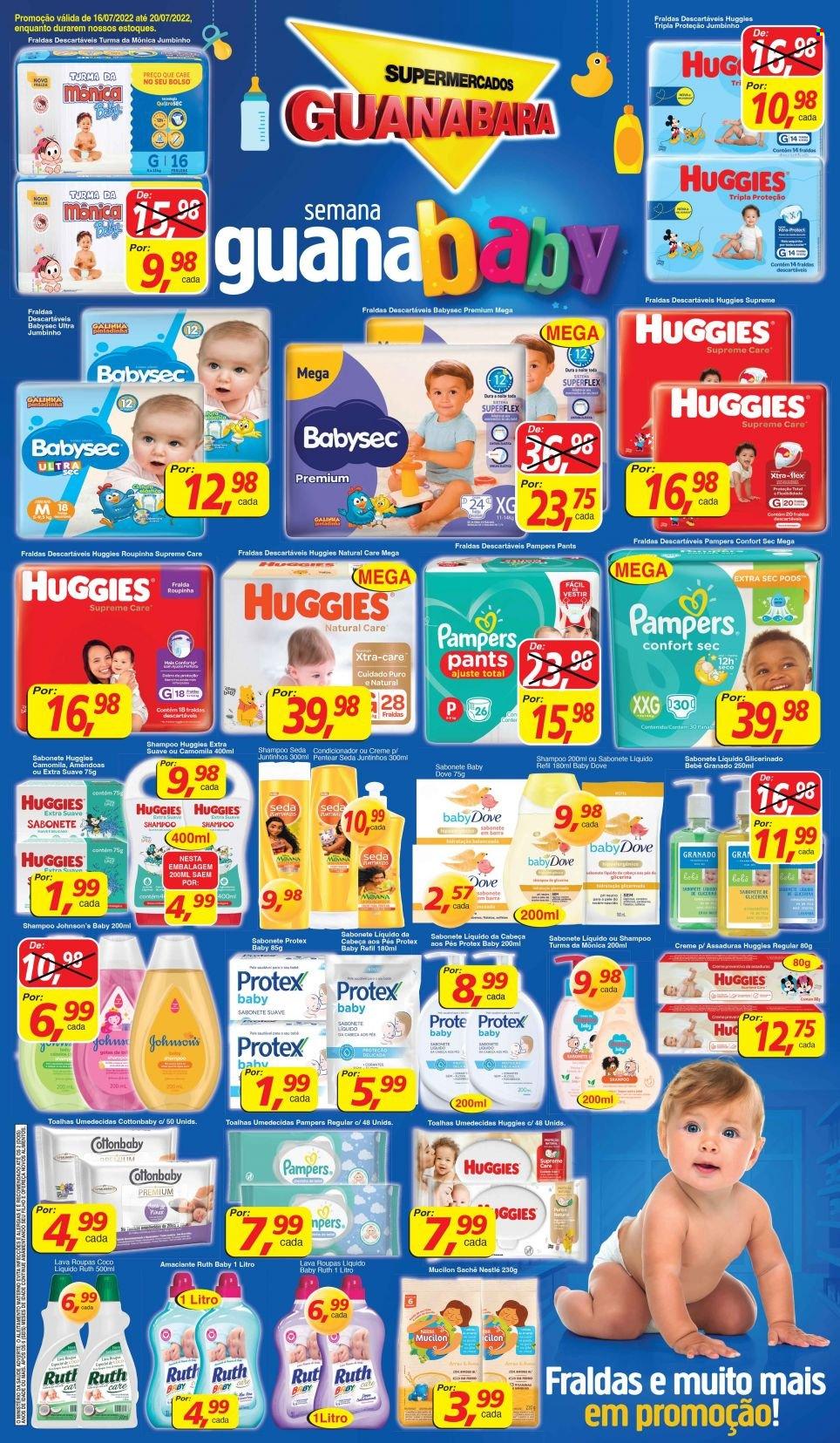 Folheto Supermercados Guanabara - 16/07/2022 - 20/07/2022. Página 1