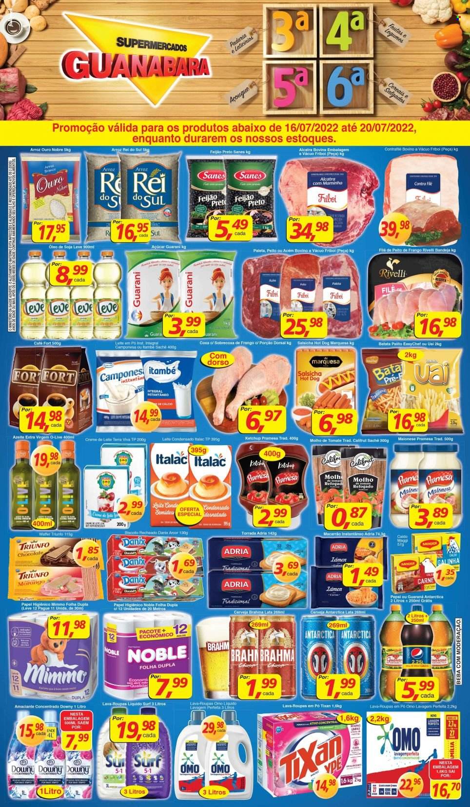 Folheto Supermercados Guanabara - 16/07/2022 - 20/07/2022. Página 5