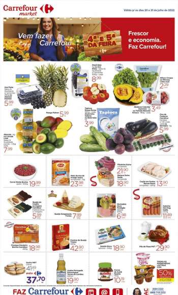 Folheto Carrefour Market - 20/07/2022 - 21/07/2022.