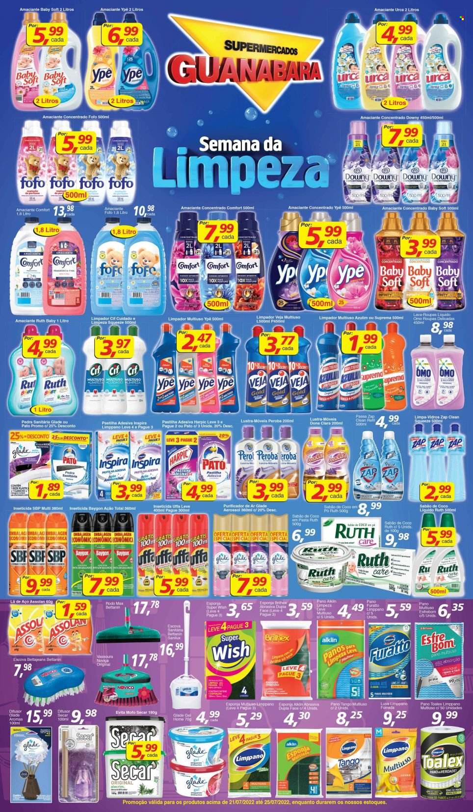Folheto Supermercados Guanabara - 21/07/2022 - 25/07/2022. Página 4
