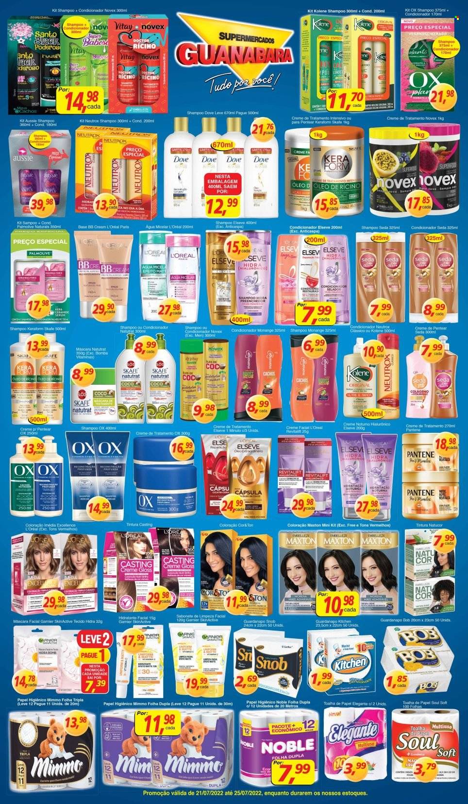 Folheto Supermercados Guanabara - 21/07/2022 - 25/07/2022. Página 7