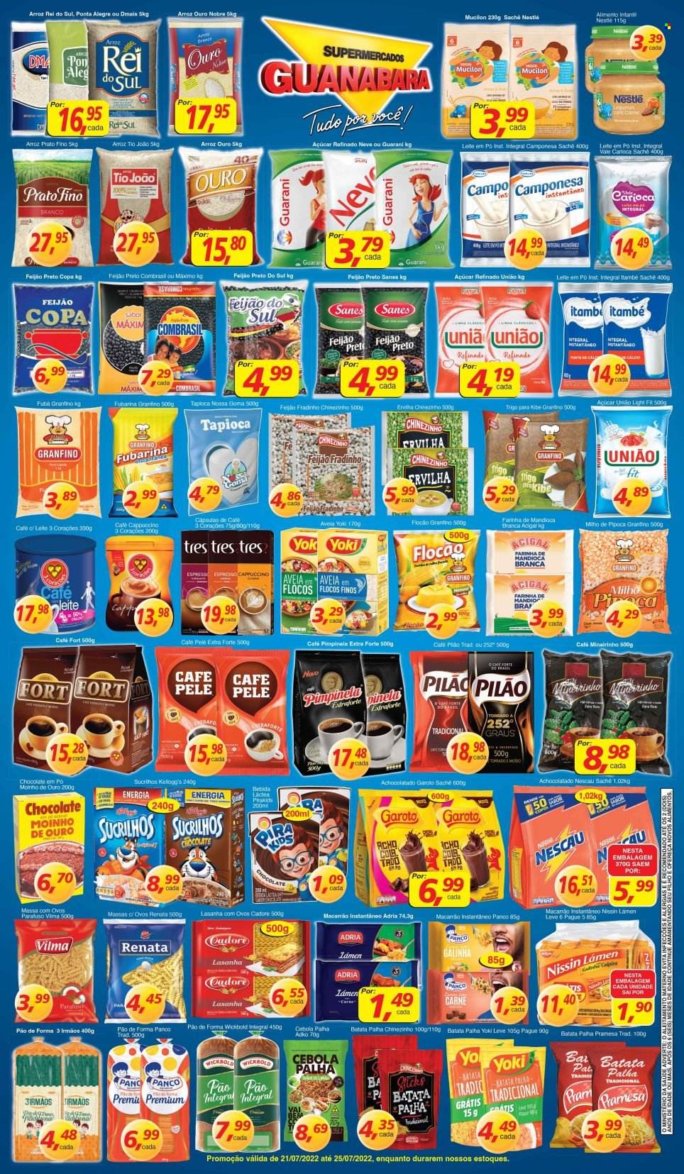 Folheto Supermercados Guanabara - 21/07/2022 - 25/07/2022. Página 8