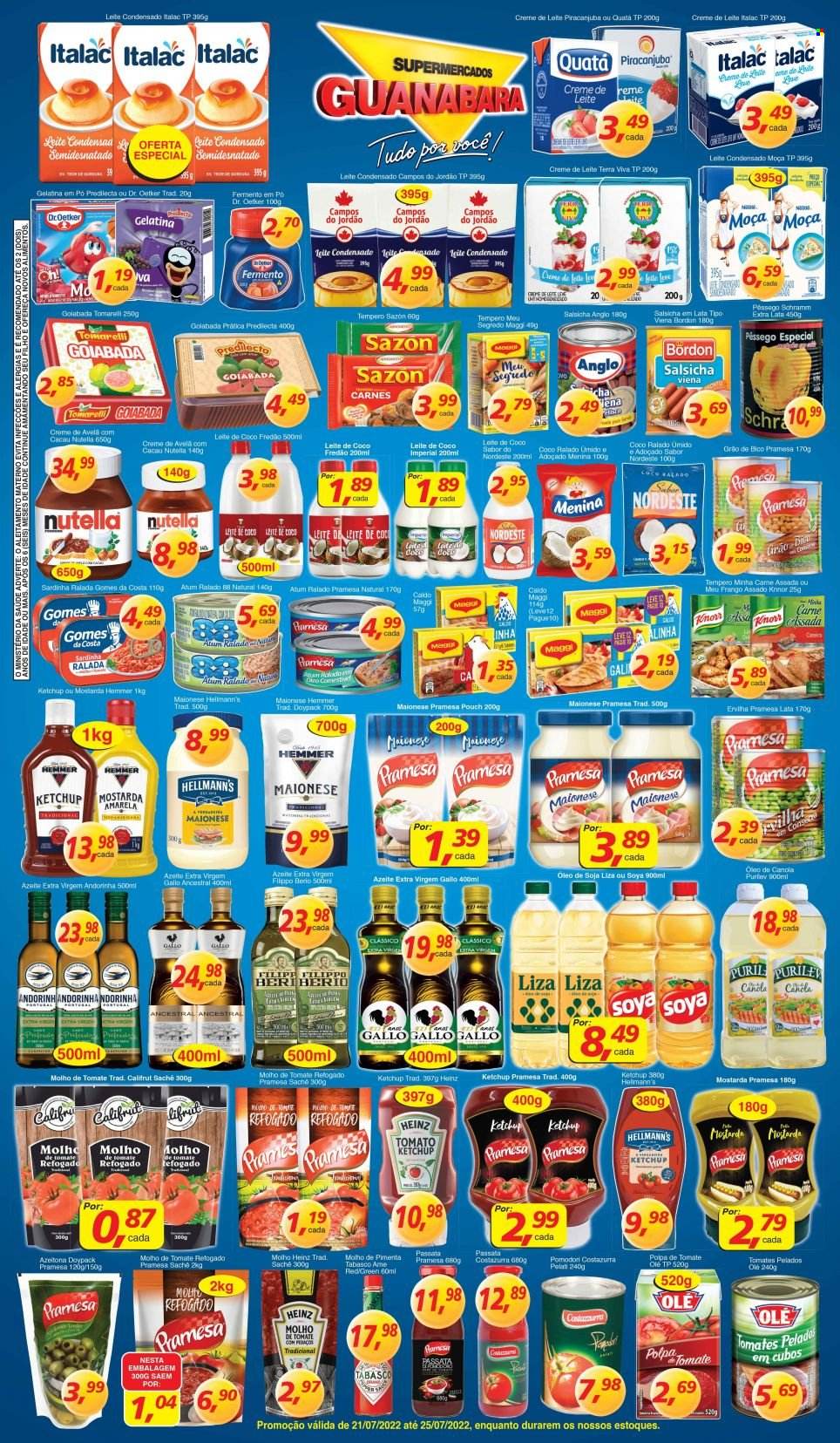 Folheto Supermercados Guanabara - 21/07/2022 - 25/07/2022. Página 9