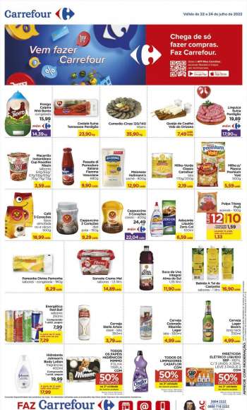 Folheto Carrefour - 22/07/2022 - 24/07/2022.
