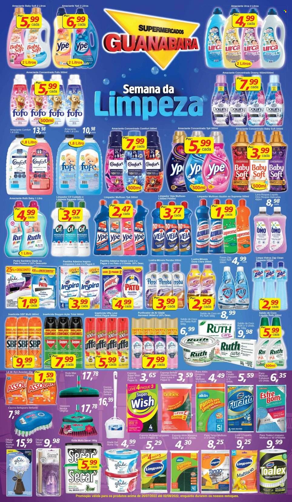 Folheto Supermercados Guanabara - 26/07/2022 - 02/08/2022. Página 4