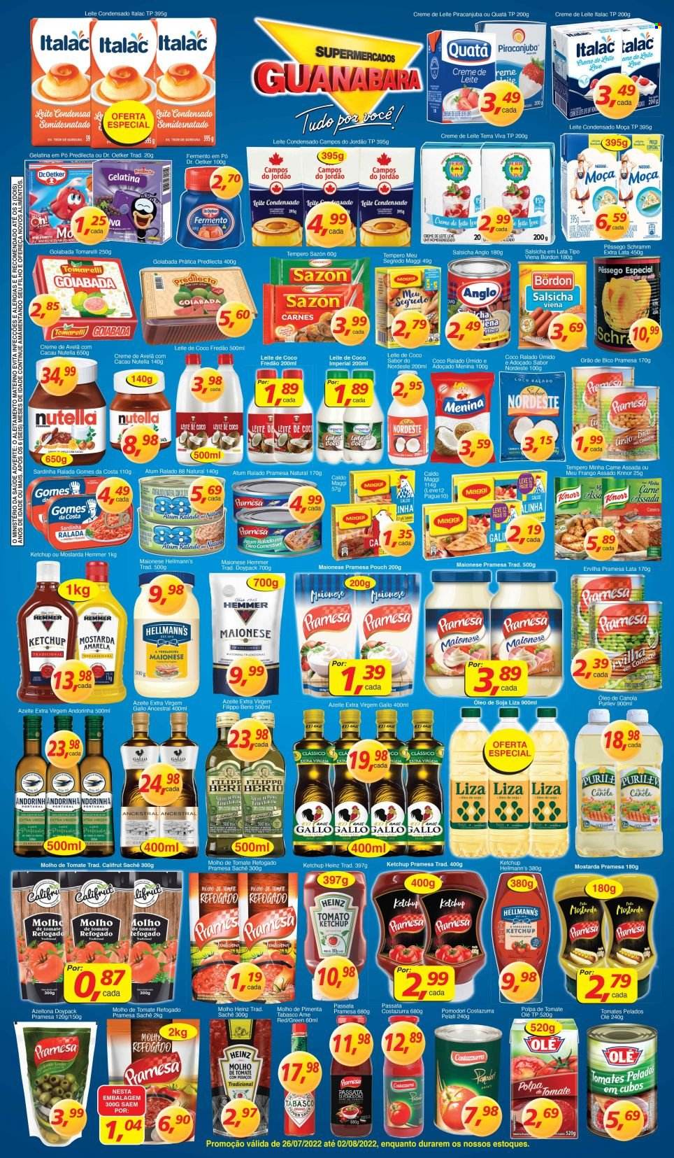 Folheto Supermercados Guanabara - 26/07/2022 - 02/08/2022. Página 9