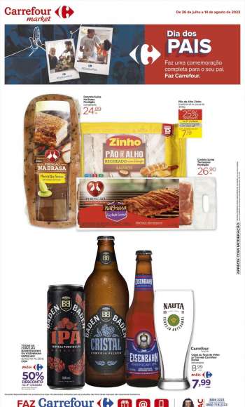 Folheto Carrefour Market - 26/07/2022 - 14/08/2022.