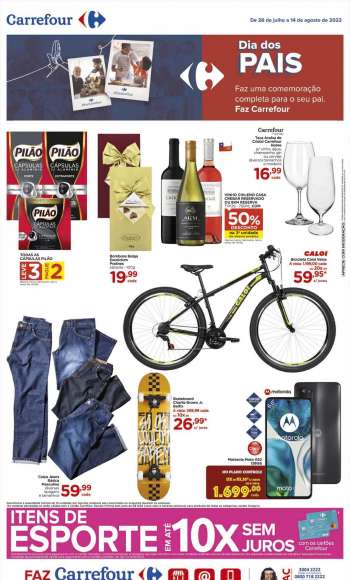 Folheto Carrefour Hiper - 26/07/2022 - 14/08/2022.