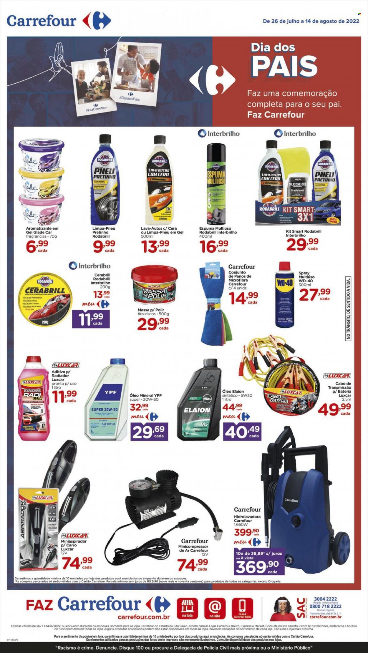 Folheto Carrefour Hiper - 26/07/2022 - 14/08/2022. Página 16