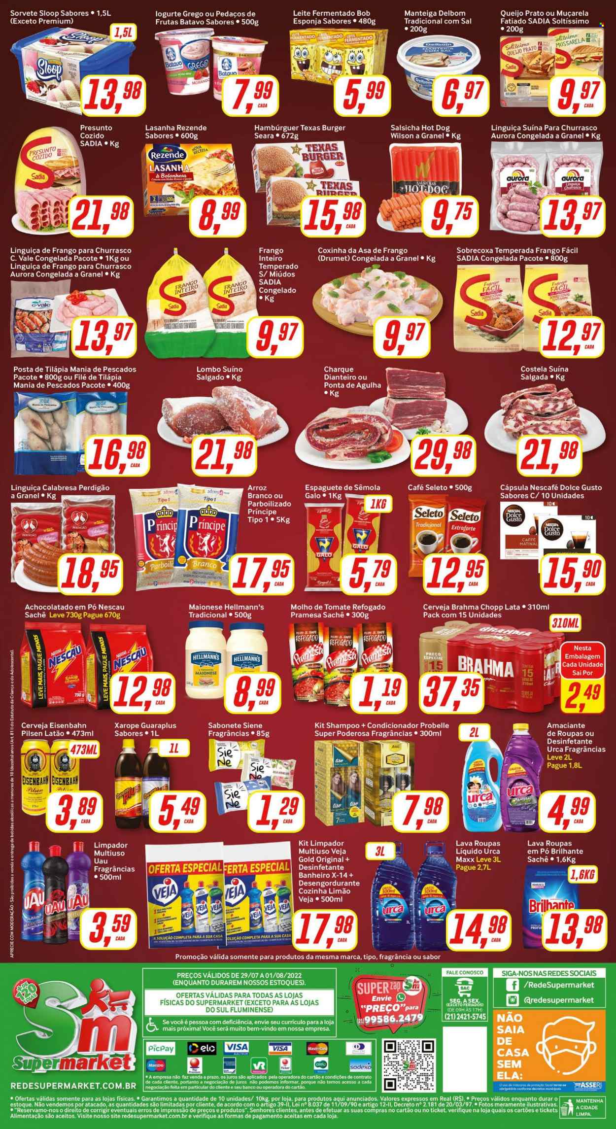 Folheto Rede Supermarket - 29/07/2022 - 01/08/2022. Página 2